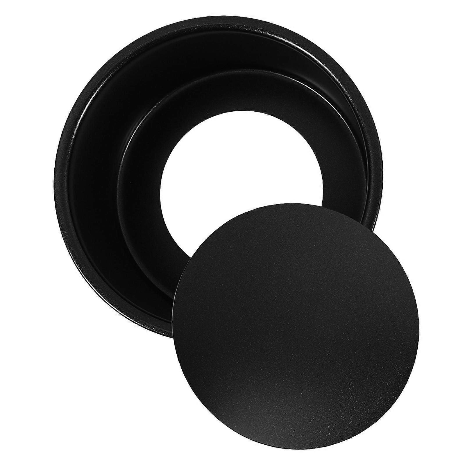 Round Baking Pan Bakeware Removable Bottom Carbon Steel Round Cake Mould For Home Use 6.5 6.5 2.6in Non-stick 1Pack