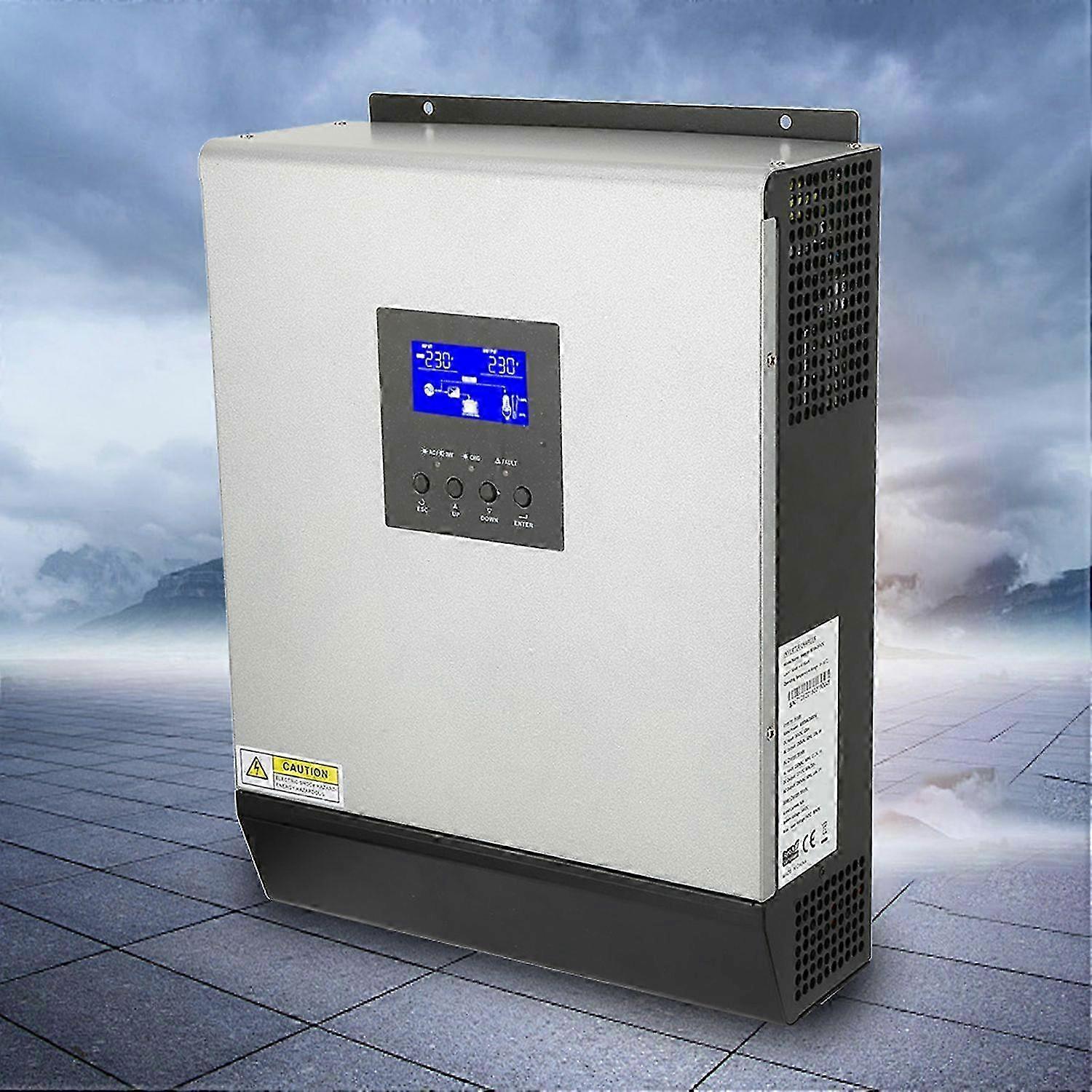 ?3Kva 2400w High Frequency Hybrid Pure Sine Wave Inverter Built In Solar Controller 50a 24v