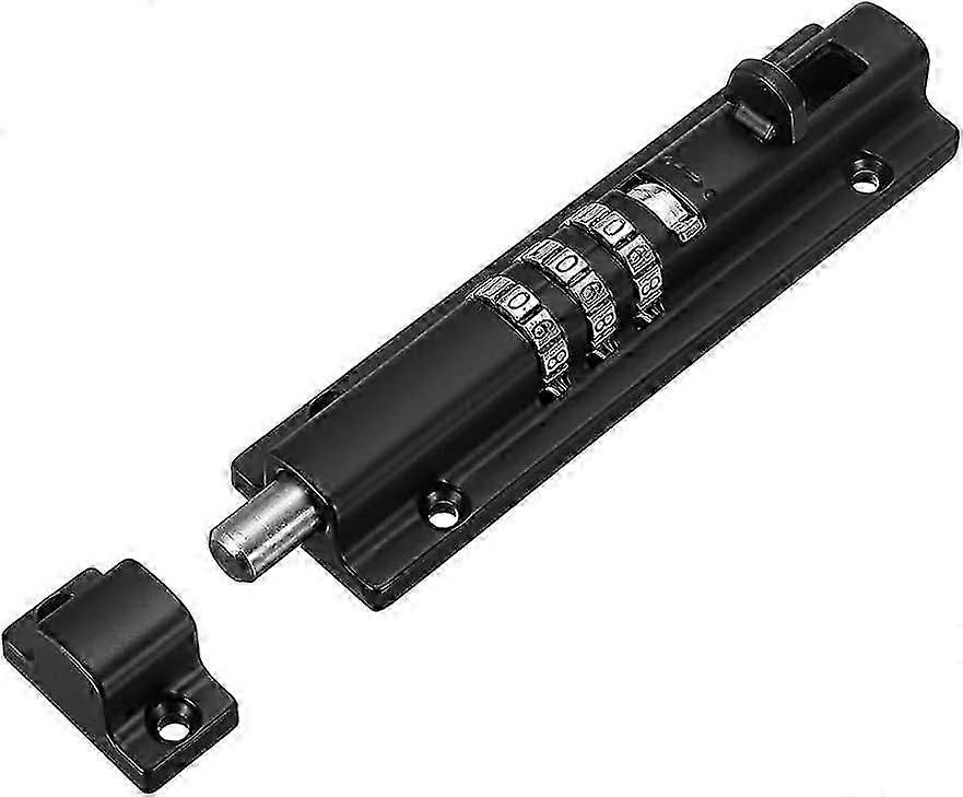 Combination Lock for Stainless Steel Flush Doors 4 Dials 3 Digit Sliding Combination