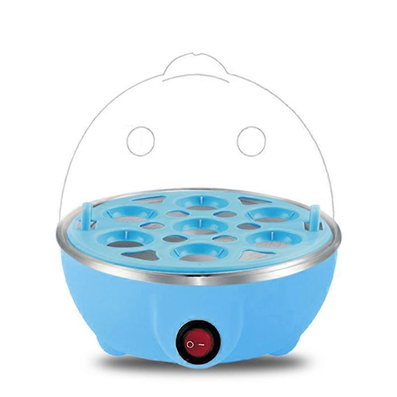 Electric Egg Cooker with Capacity for 7 Eggs for Boiled Eggs, Blue