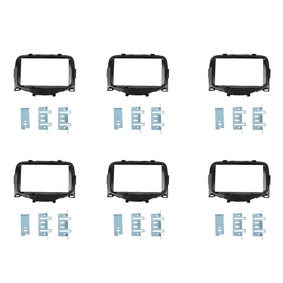 Double Din Car Radio Stereo DVD Fascia Panel Frame GPS Frame for 2014+ , 108, C1 Dash Kit