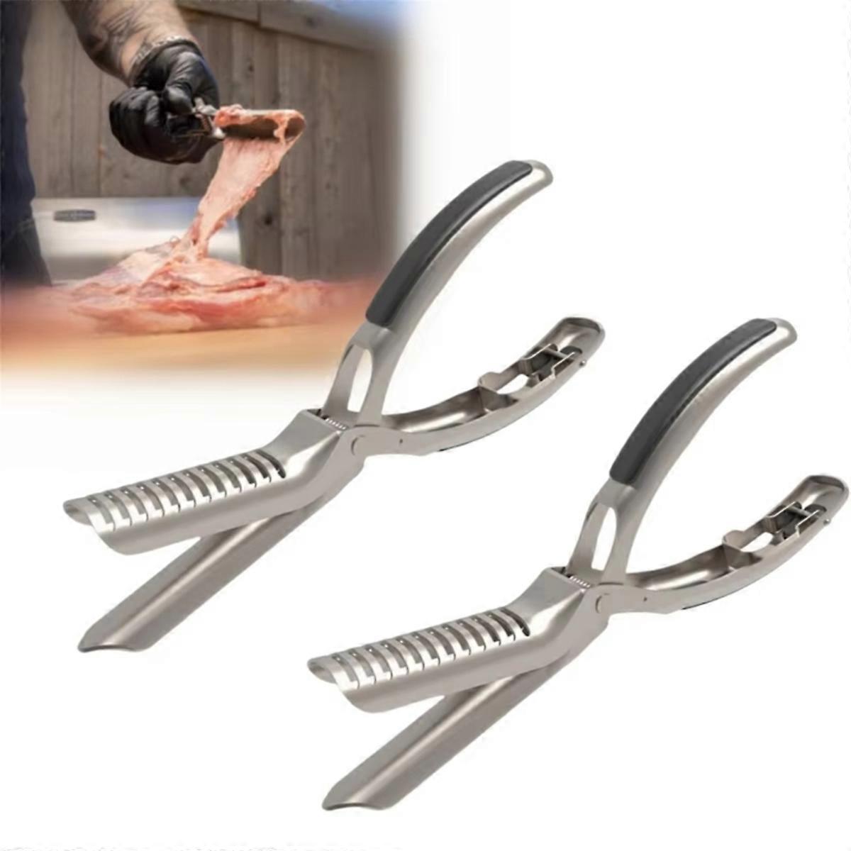 Rib Prep Pro, Stainless Steel Rib Membrane Remover Tool