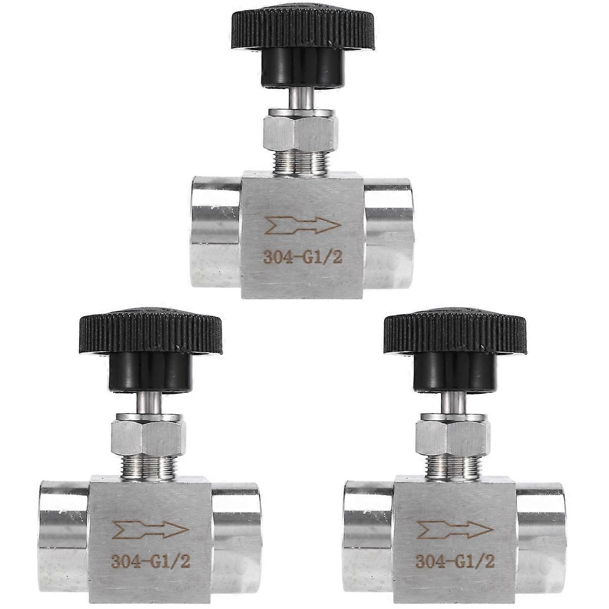 1/2 Inch Equal Female Thread Flow Control Shut Off Needle Valve