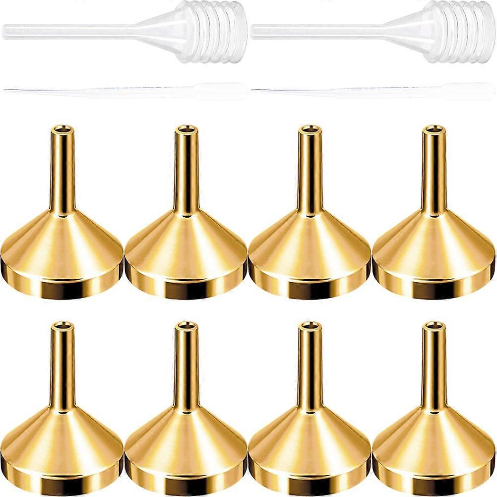 Funnel Set Mini Metal Funnels with Droppers for Men and Women 1Set
