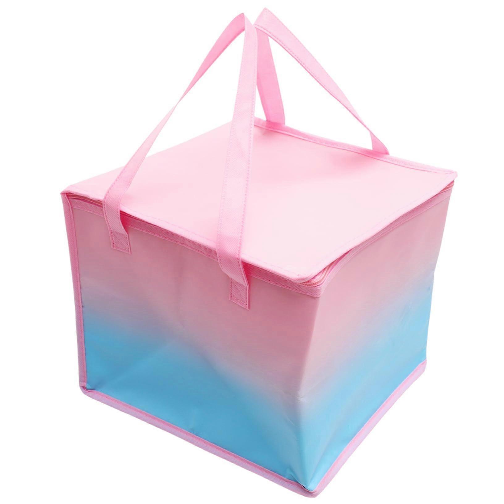 Isoliertasche Food Insulated Bag With Zipper Decorative Large Capacity For School Office Picnics Keeps Food Warm Or Cold