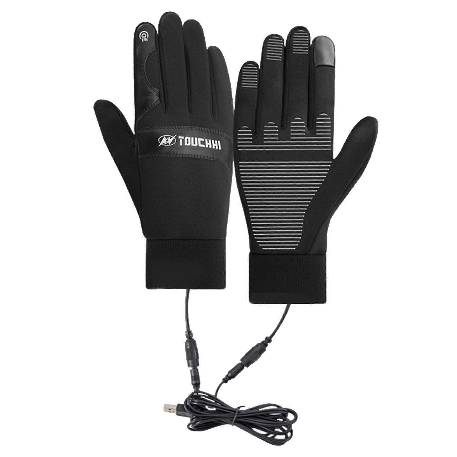 Lightweight Touchscreen Gloves for Sports, Cycling, Running, and Hiking, Windproof, Waterproof, Black, XL Size, Non-Slip Design