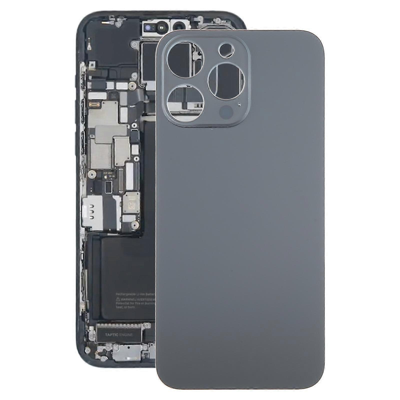 For iPhone 15 Pro Glass Battery Back Cover