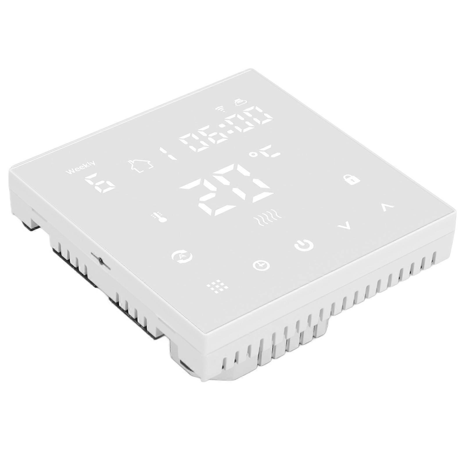 Smart Thermostat WiFi Touch Screen Mobile App Voice Control 90-240V