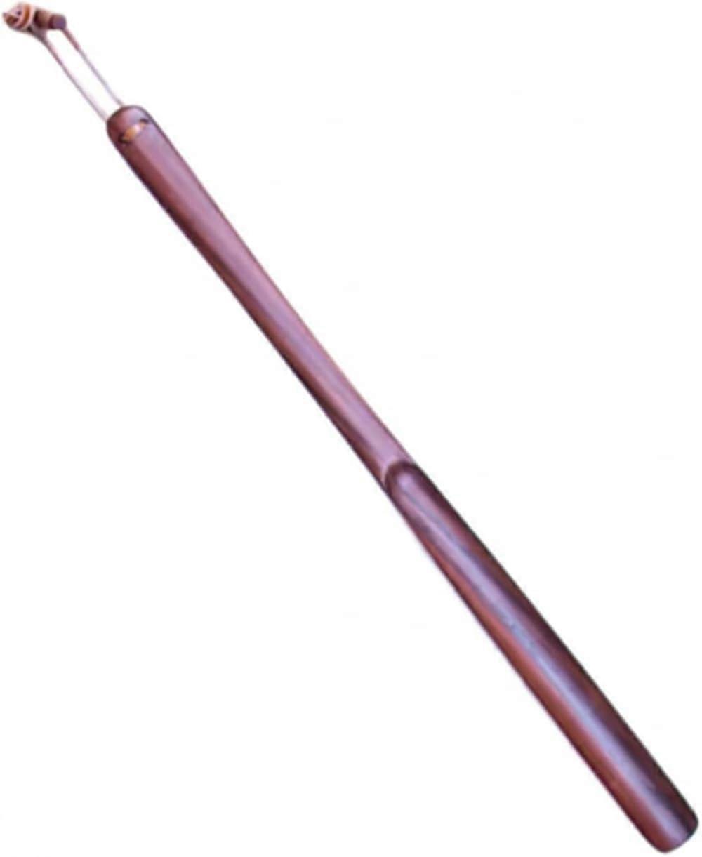 Wooden Shoe Horn with Long Handle, Solid Wood Shoe Lifter for Easy Slip-On, 16-Inch Length, Durable & Stylish Design