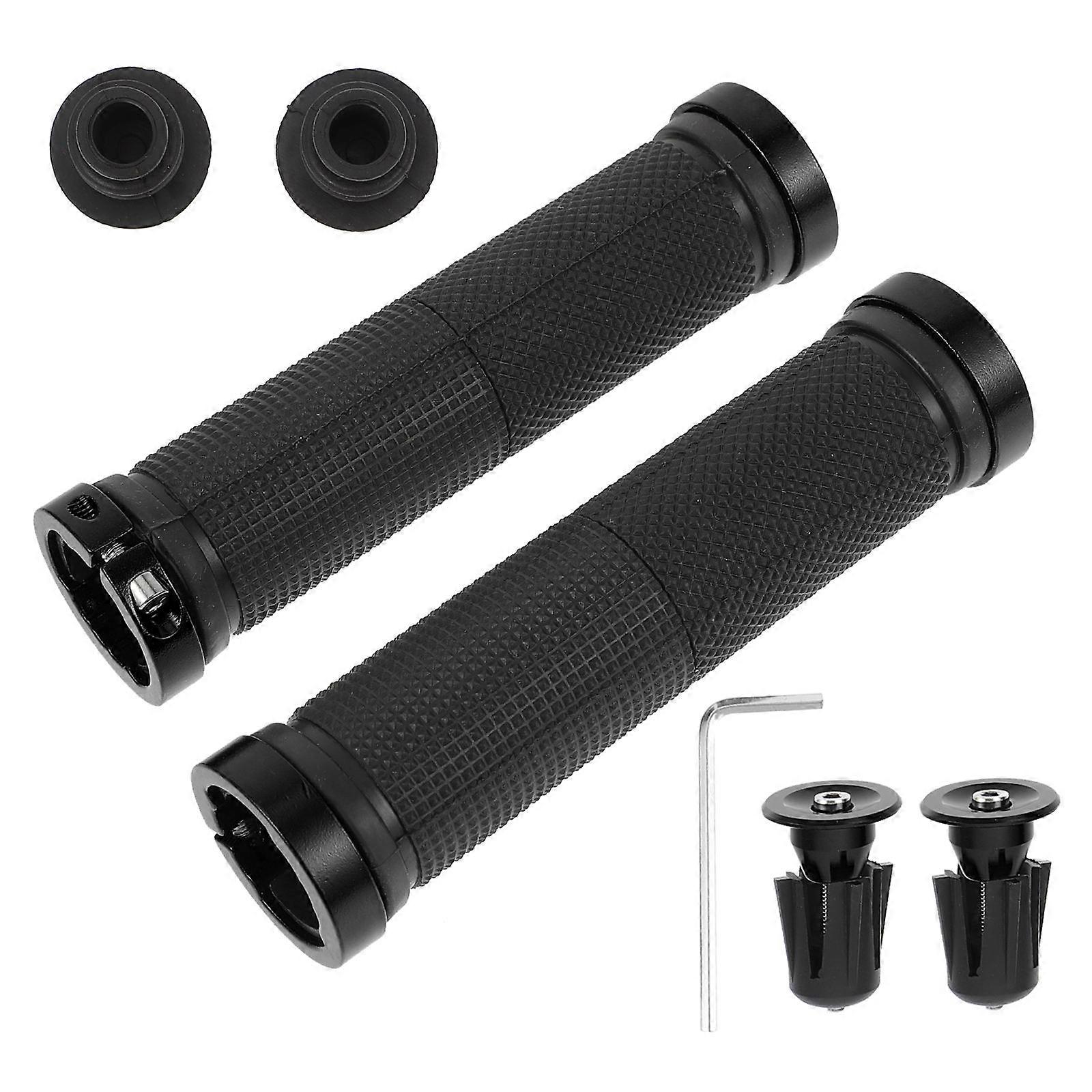 1 Set Mountain Bike Grips Bike Handlebar Grips Handle Bar Cover