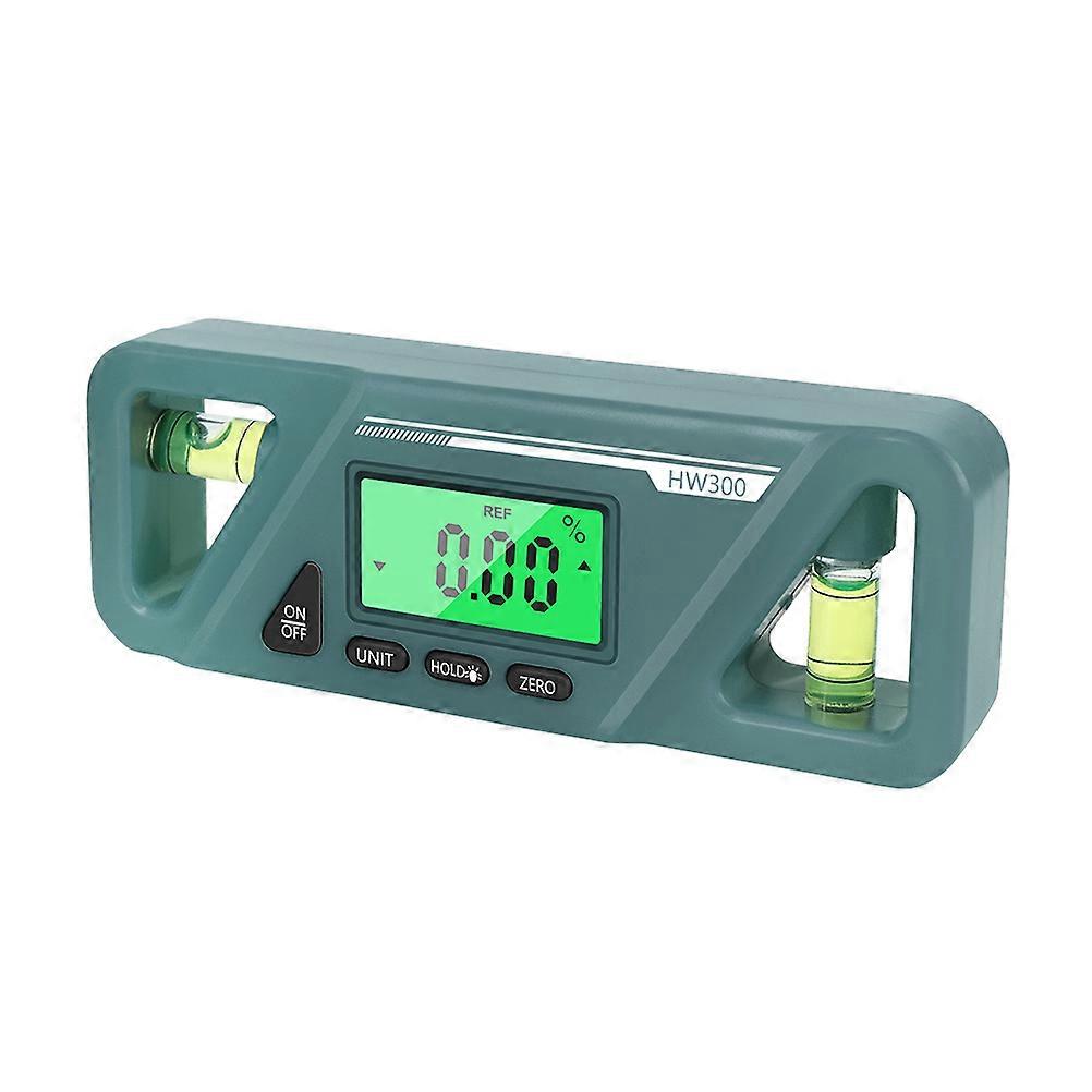 Angle Level Gauge Digital Level Angle Gauge Dark Blue 13X5.7cm Angle Measurement Magnetic Fixation 1Set