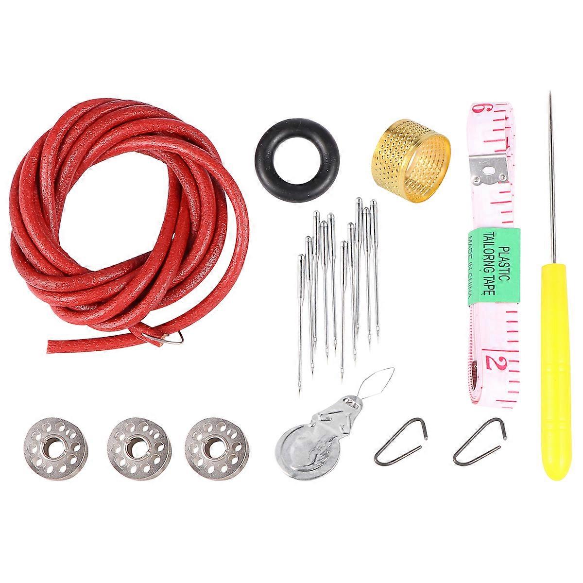 Sewing Machine Replacement Belts Foot Operated Leather Sewing Hobby 100x0.5cm Professional Design 1 Set of 12Pcs