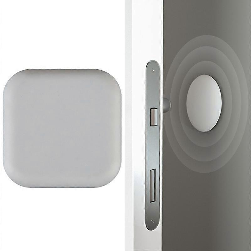 Silent Anti-Collision Silicone Pad For Door Handle, Size: 4.5cm Square Gray