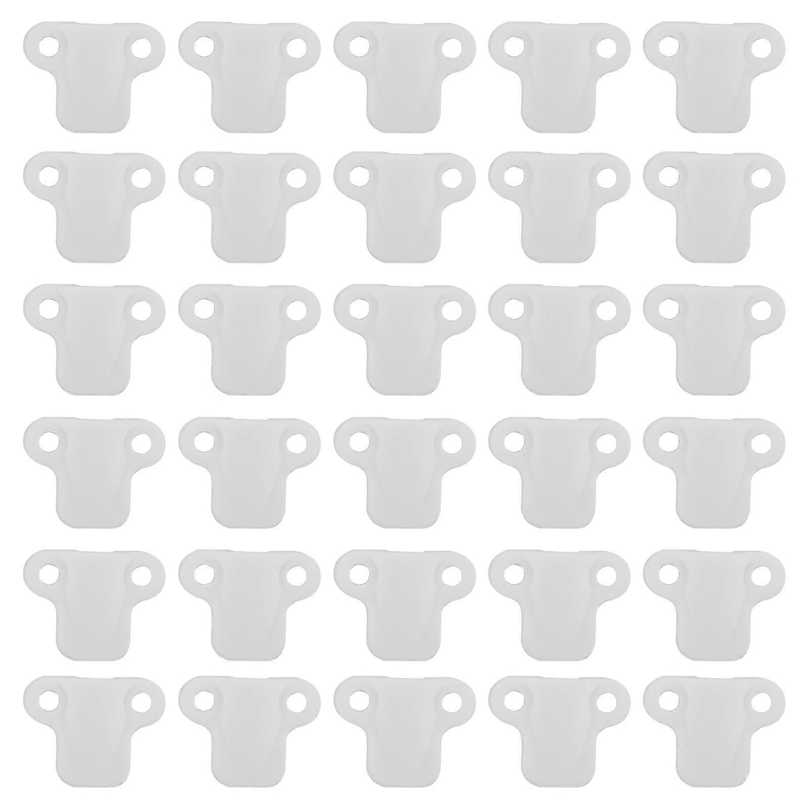 Plastic Cable Clamps Wire Strap Clamps For Diy Enthusiasts Quick Installation 50Set