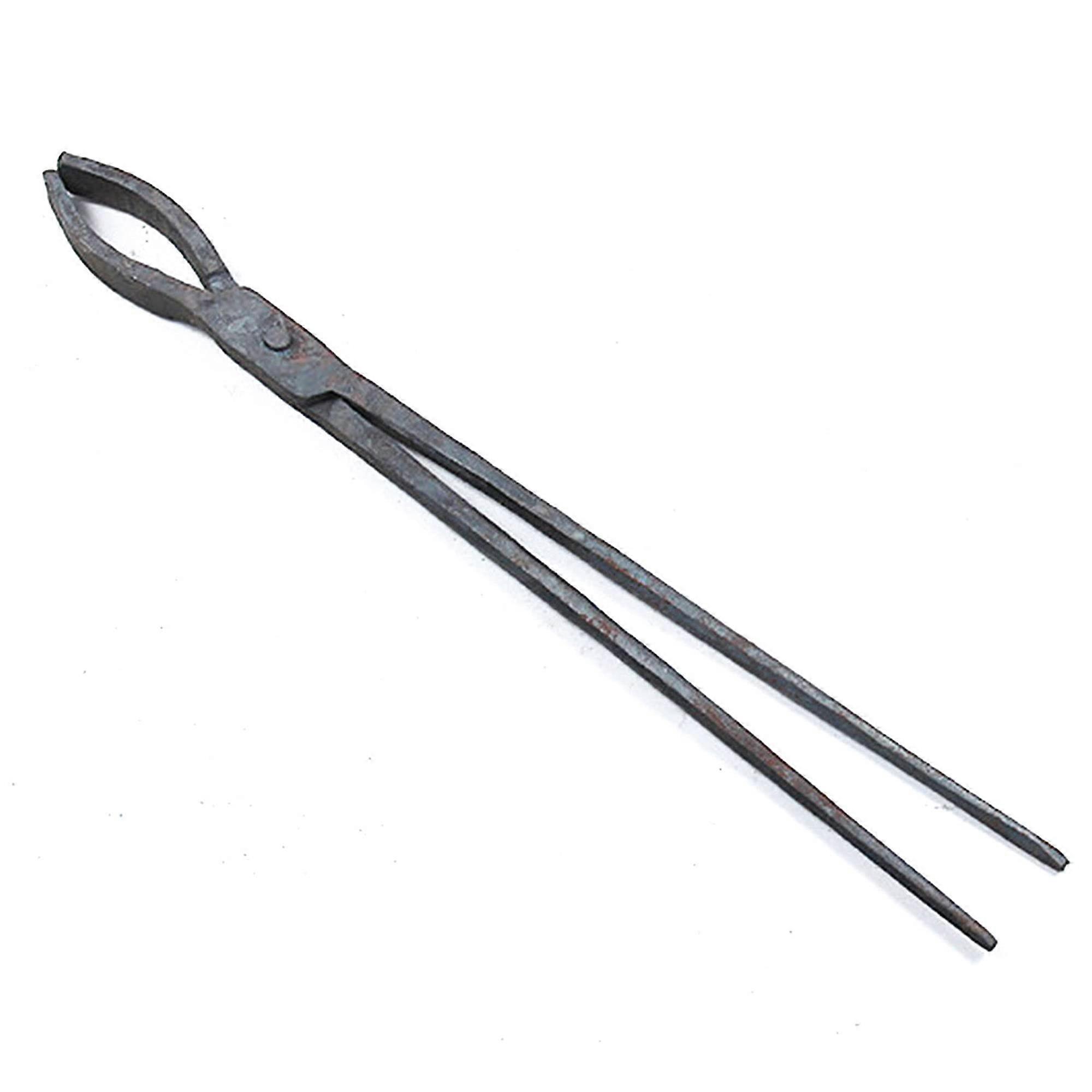 Forging Pliers 370 mm Heavy-Duty Blade Cutter Tool Oval Design for Blacksmith Anvil Forge and Blade Making