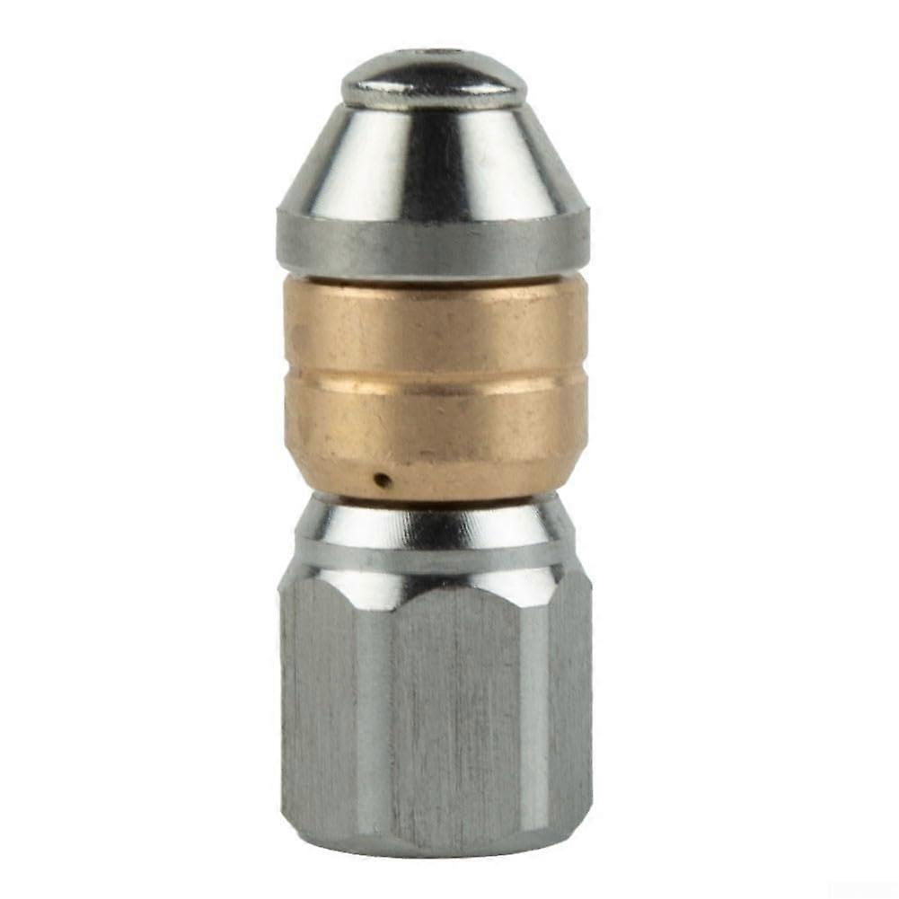 Capable of tackling tough clogs, 18 swiveling drain cleaning nozzles, designed for use with pressure cleaners.