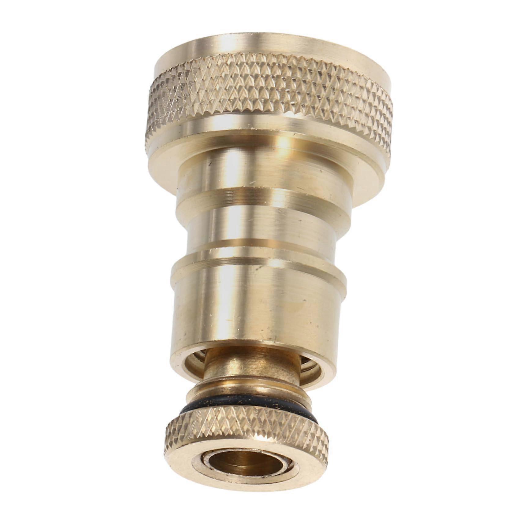 Washer Hose Fittings Brass Quick Connect with Automatic Shut-Off Compatible with Multiple Models User-Friendly Reliable Connection