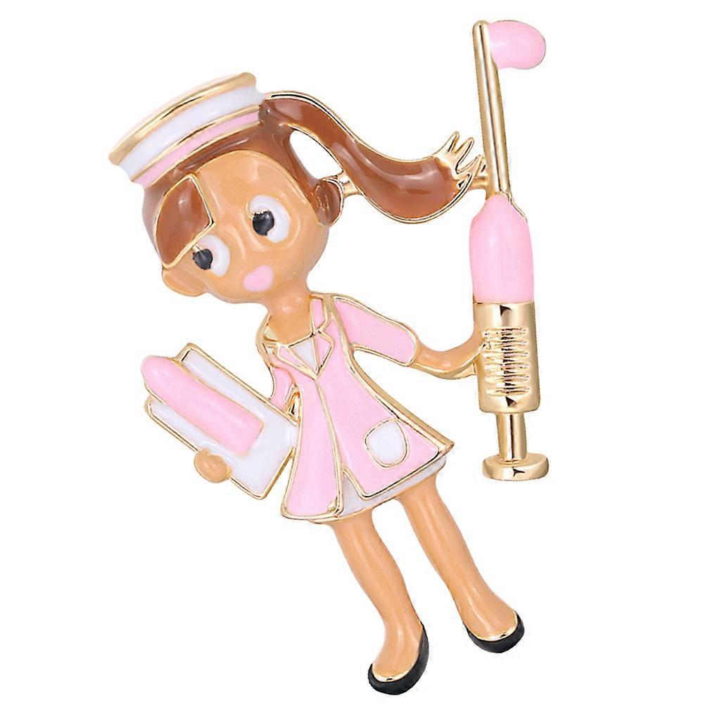 الإبداعية سبائك الوردي بروش دبوس للزينة كبيرة للحفلات والملابس اليومية مظهر أنيق