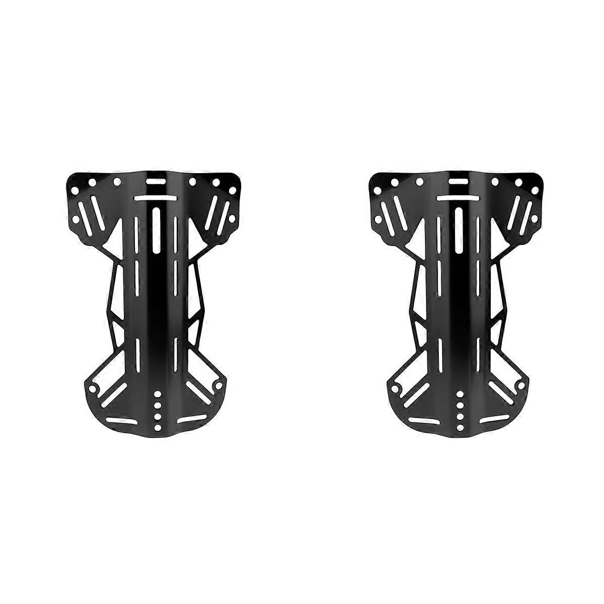 2X Scuba Diving BCD Technical Diving Backplate Back Harness Hardware Scuba Diving Back Plate for