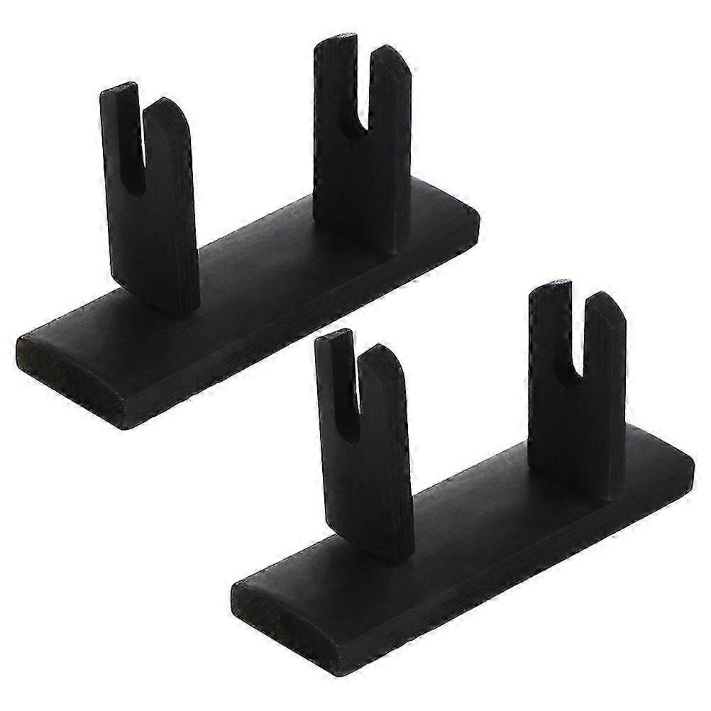 2pcs Bamboo Folding Fan Stands Japanese Fan Holder Chinese Folding Fan Display Racks Edition 0719