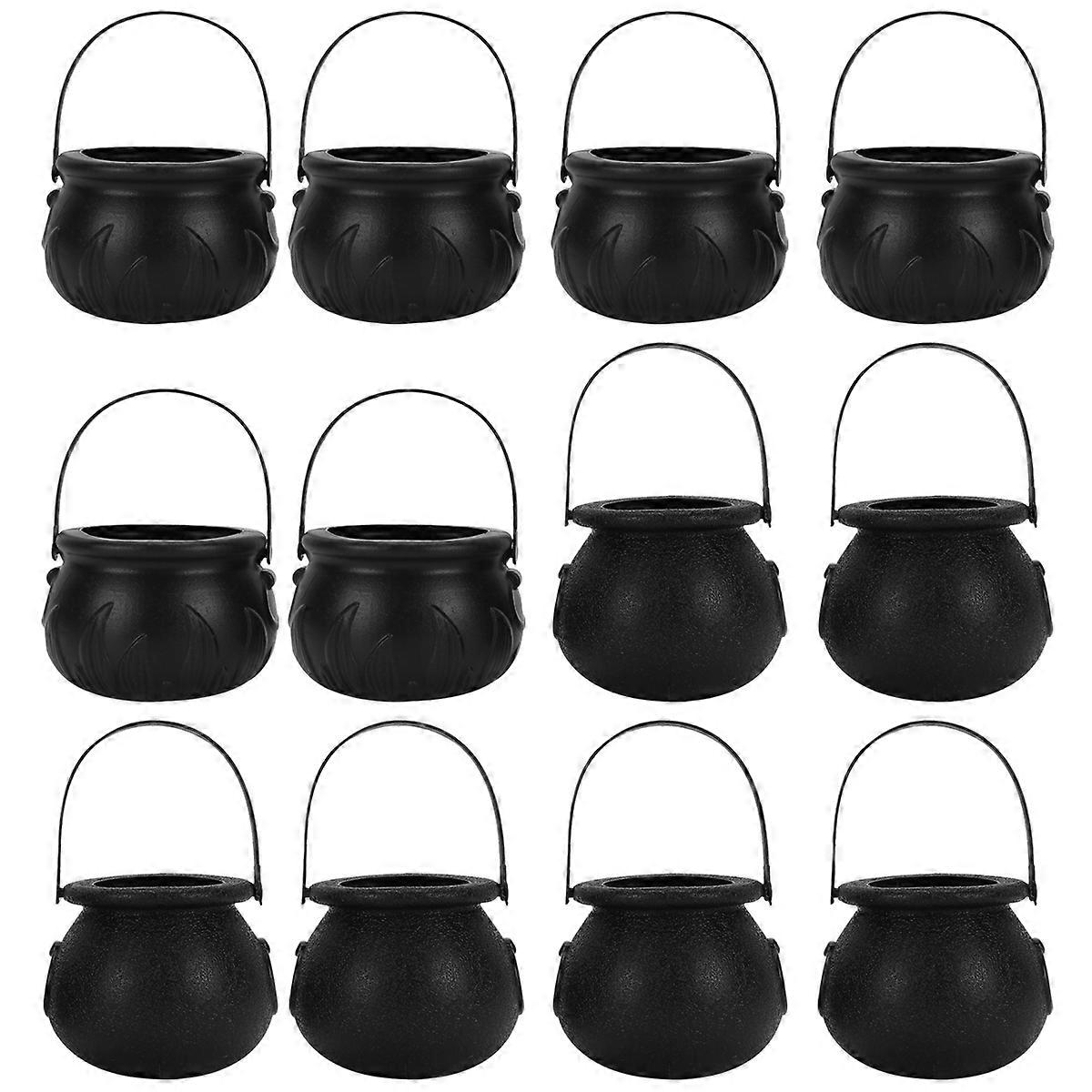 Halloween Containers Portable Candy Holder For Children Halloween Style 12Pcs 2.8×2.8×2.4in