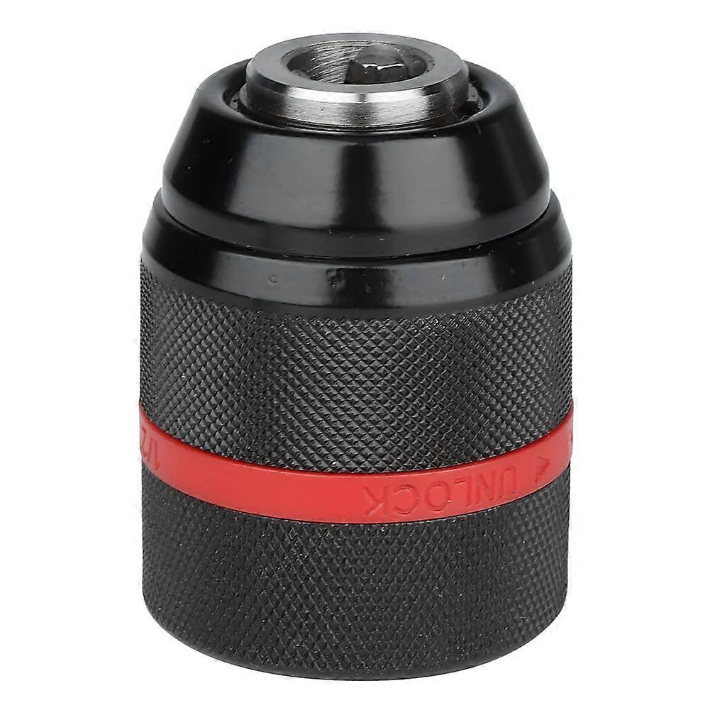 Cordless Screwdriver Chuck, Drill Keyless Hand Drill Chuck 1/220UNF Mount 213 mm SelfClamping Drill Chuck for Multiple Purposes