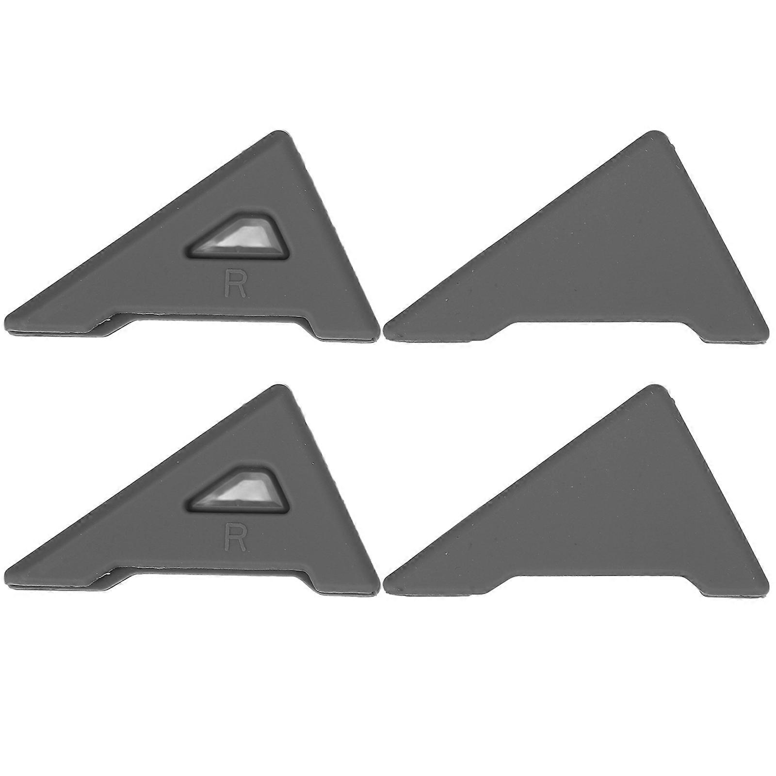 Automotive Door Edge Protector 4Pcs Dent Prevention Vehicle Use For Car Doors Silicone Size 5.50X4.00X0.50Cm