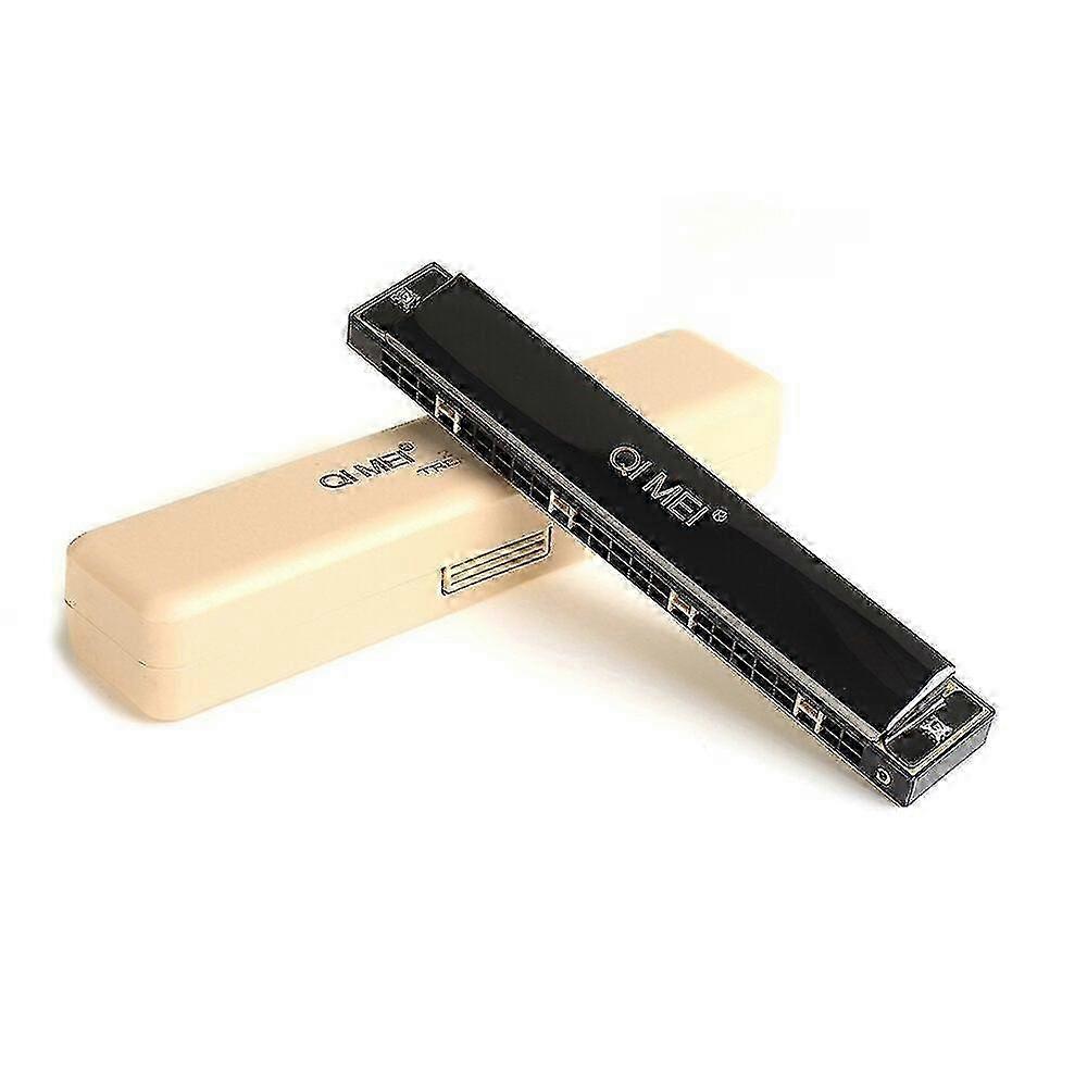 2025 24 Holes Chromatic Harmonica Polyphonic C Key For Adults