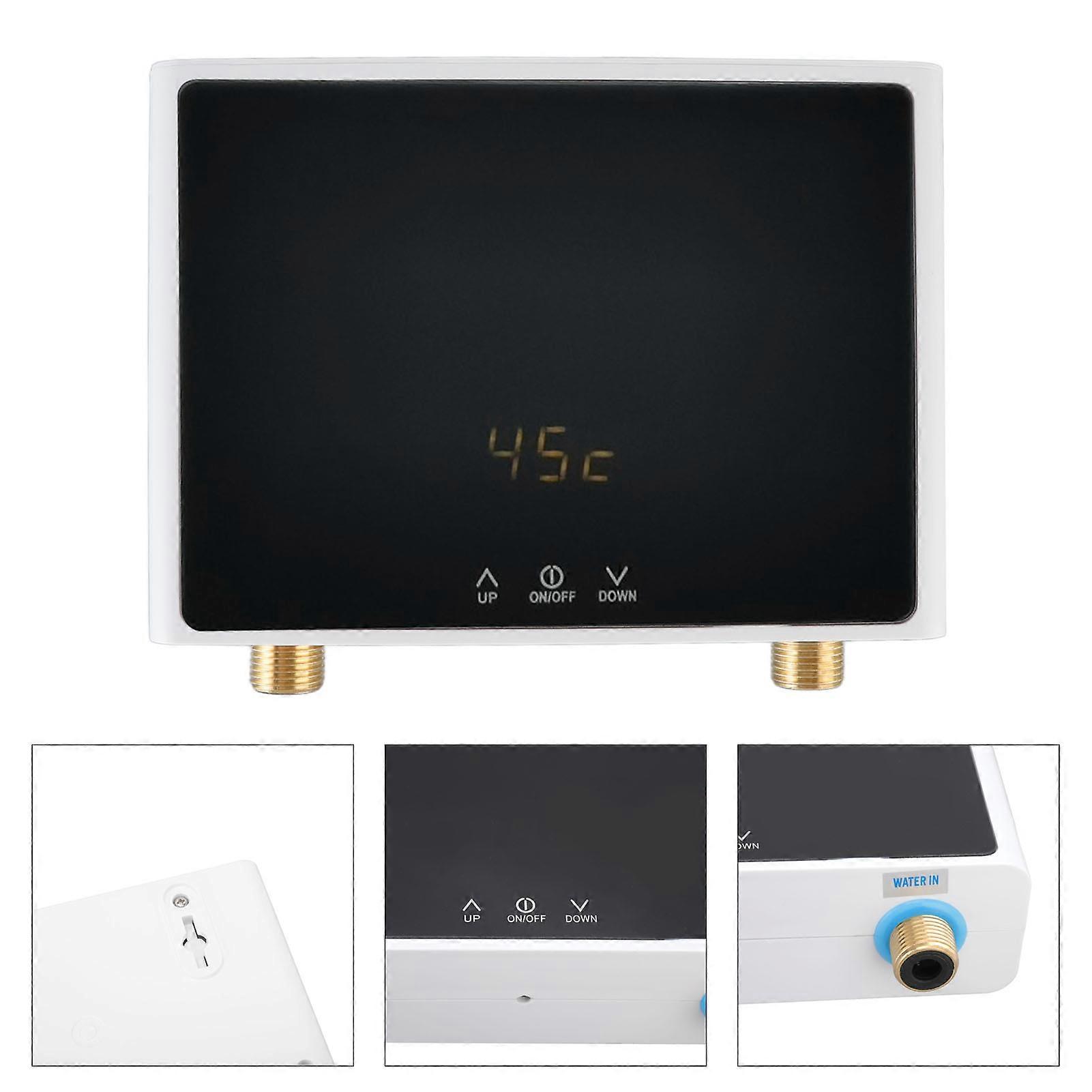 LF 001A מחמם מים חשמלי ללא מיכל אינטליגנטי מיידי דוד מים פאנל שלט רחוק לשירותים למטבח 3000W