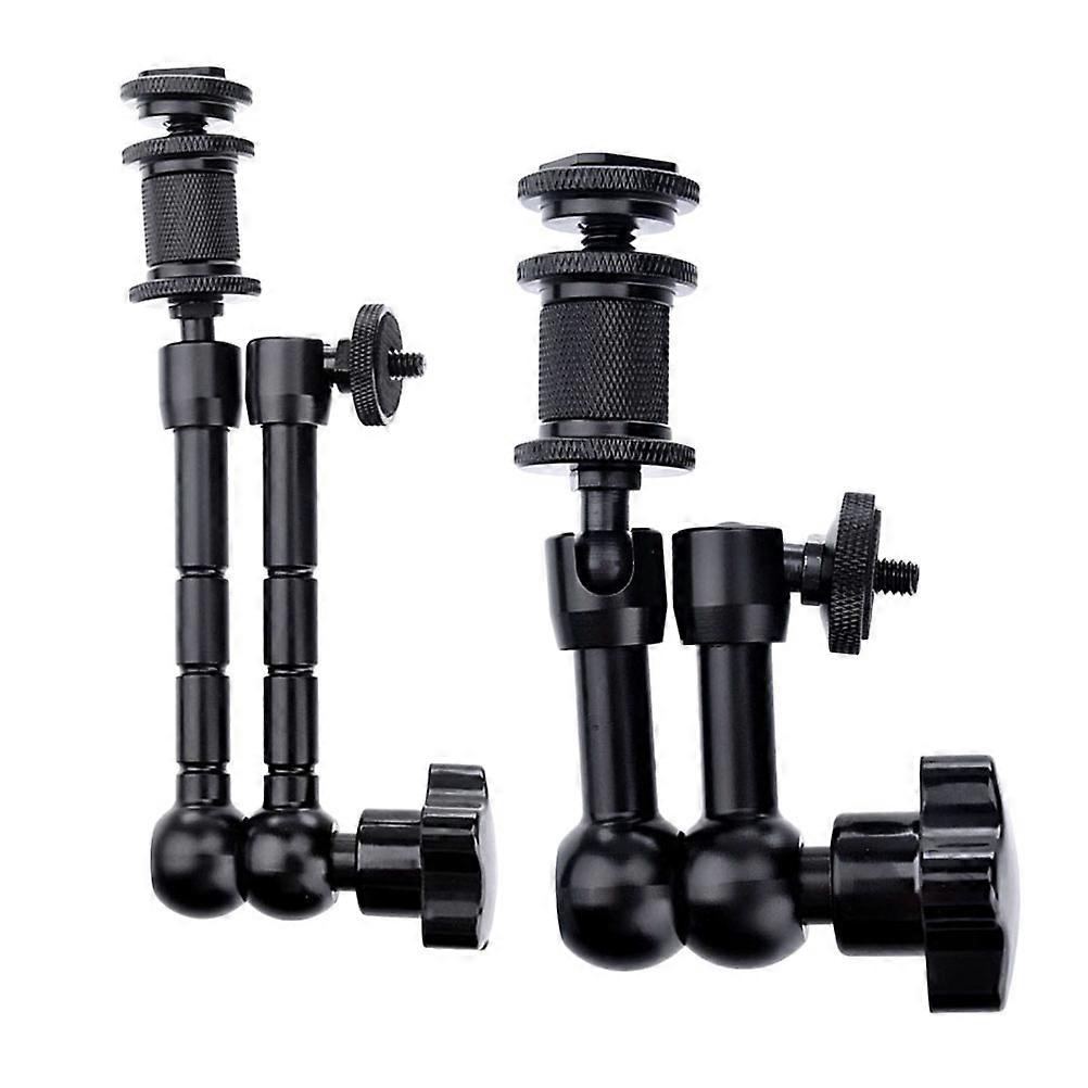 Arm Articulating Arm for Camera Use 2Pcs Black Aluminum Alloy