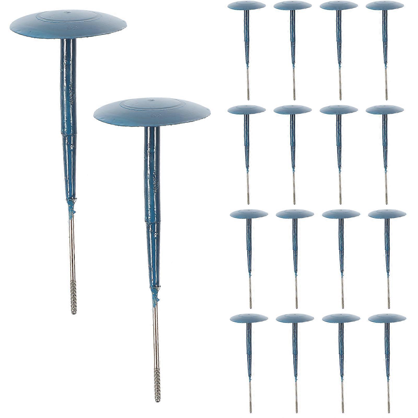 Plug Kit For Car Tires Tire Patch Kit Garage Use 20Pcs Square Reliable Vacuum Repair