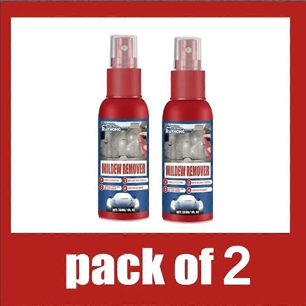 2PCS Automobile Mildew Remover Automobile Interior Seat Mat Ceiling Mildew Mildew Mildew Removal Cleaning and Maintenance Spray