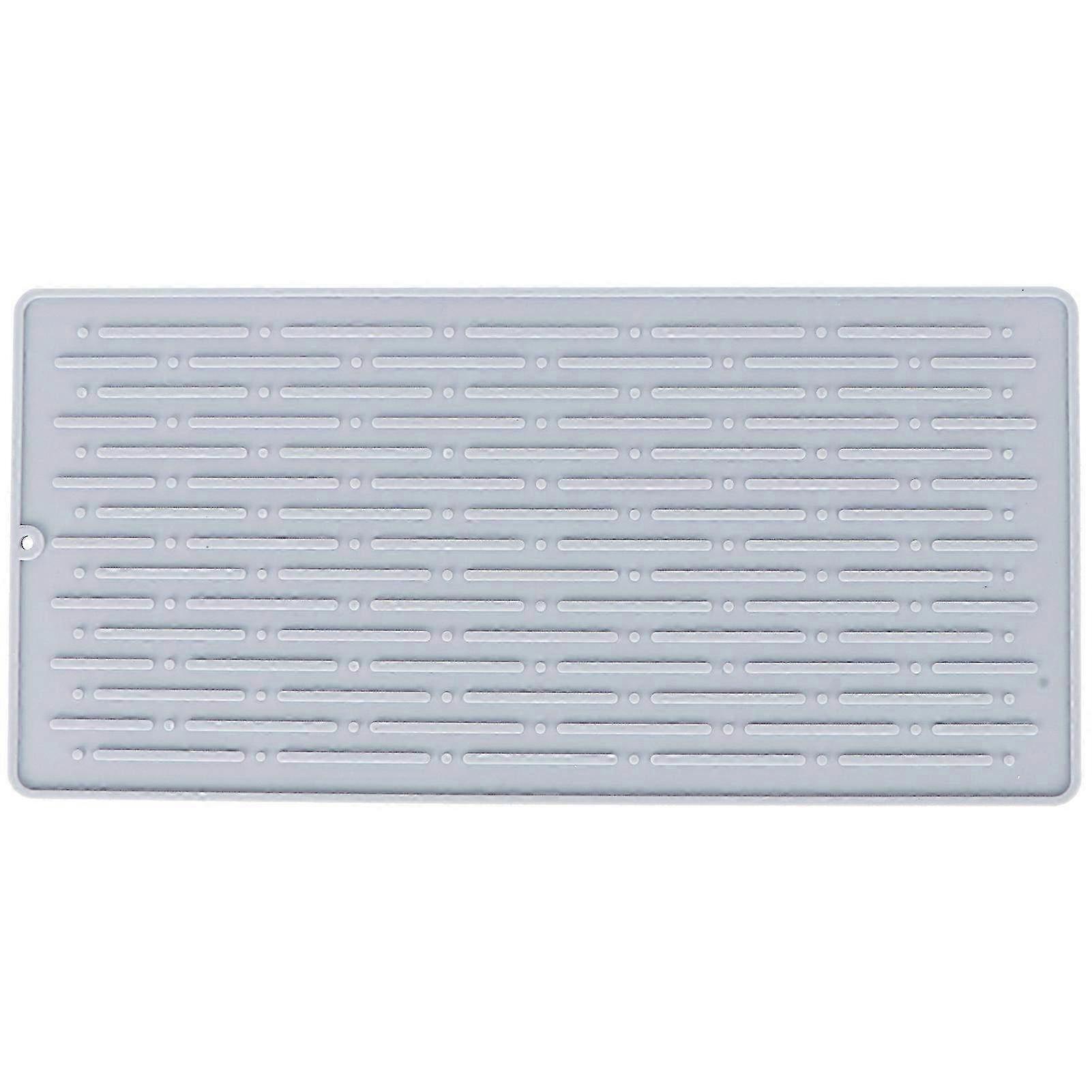 Non-Slip Silicone Draining Pad & Drying Rack Mat for Soda Bottles - Kitchen Essential for Efficient Drying and Organization