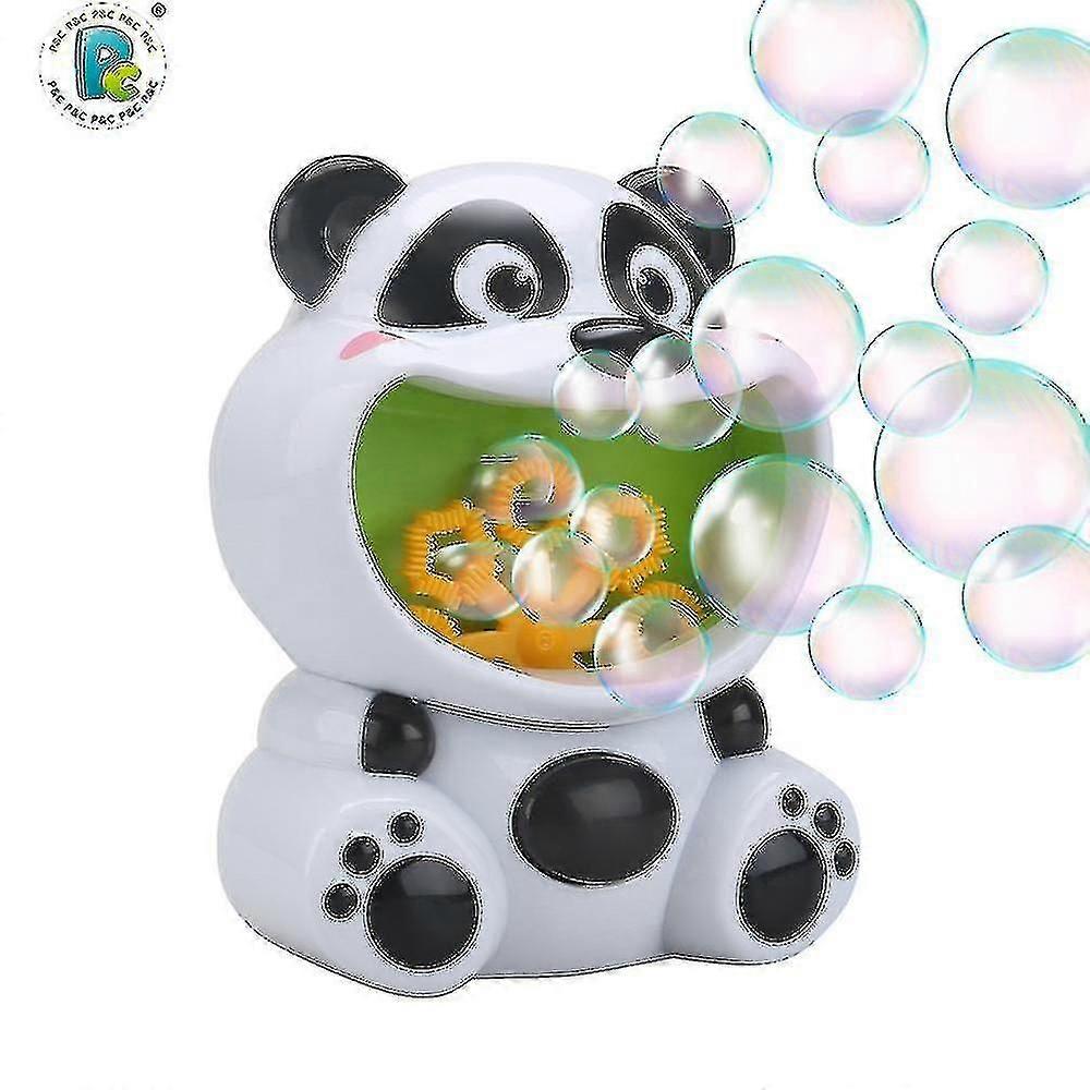 Panda Automatic Bubble Machine 2000+ Bubbles Per Minute Burbujas Bubble Maker For Kids Bab