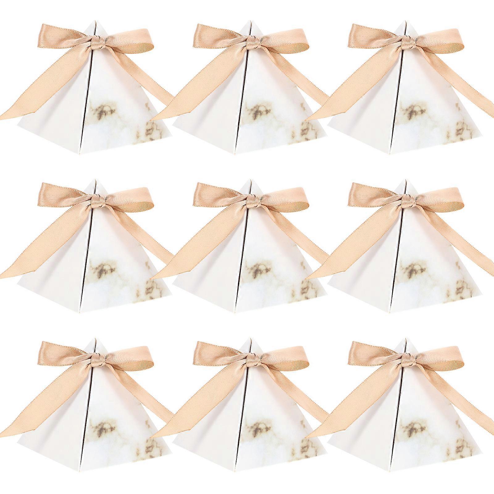 Party Candy Box Triangle Style Valentine's Day Decorative Gift Small Candy Holders 20Pcs