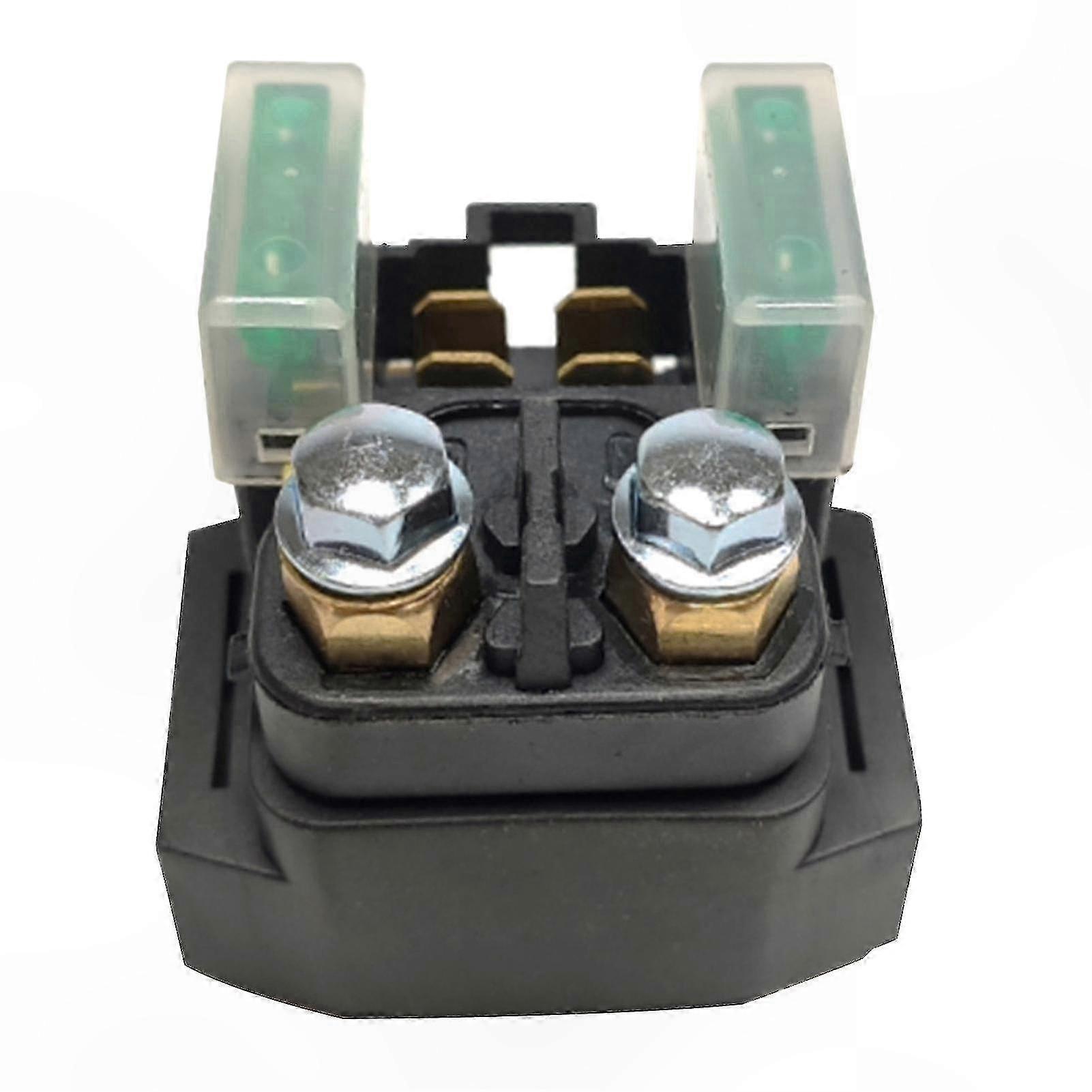 High-Performance ATV Starter Relay Sole, Durable Heat-Resistant Black Replacement Component for Various Models