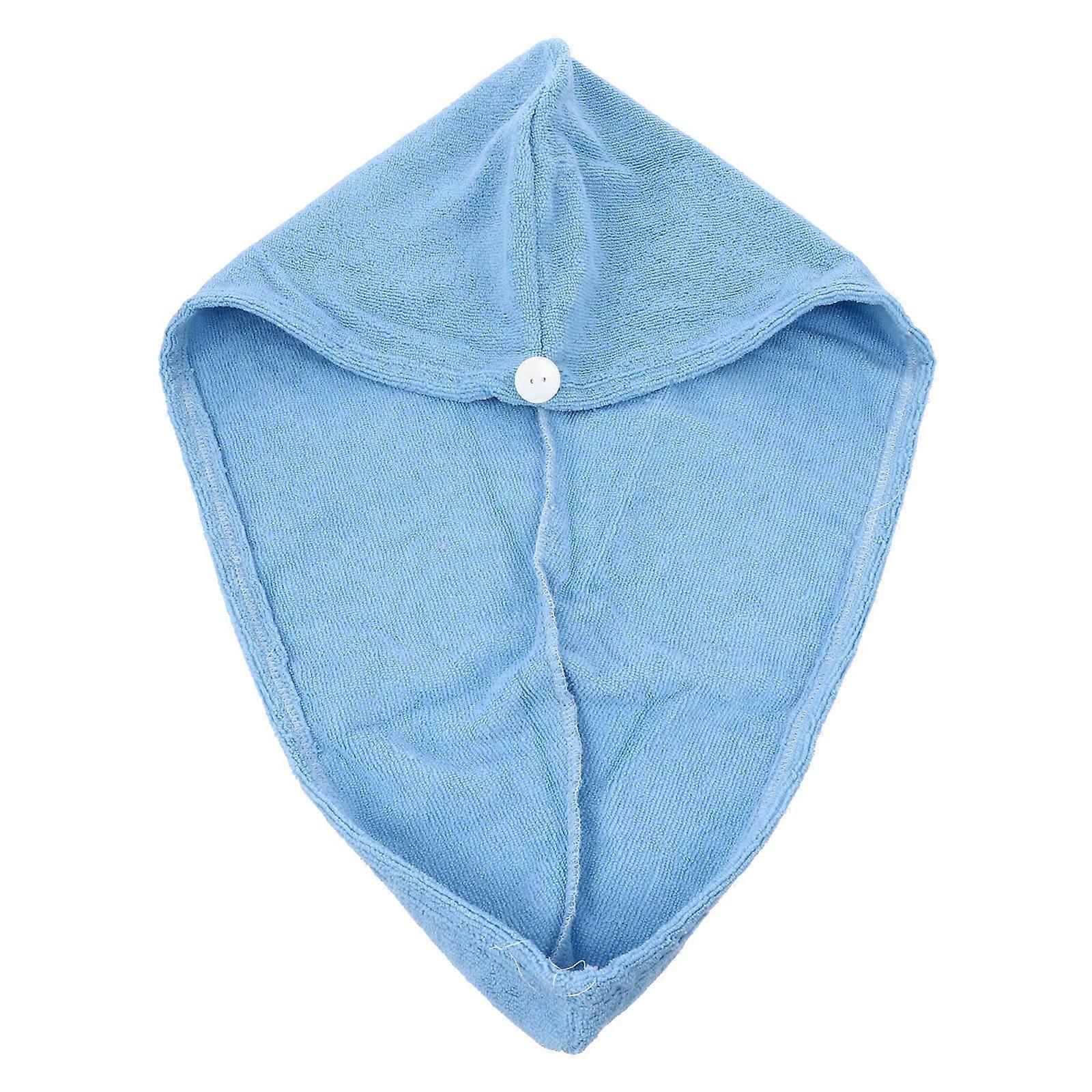 Hair Dry Wrap Microfiber Quick Drying Cap for Shower Use