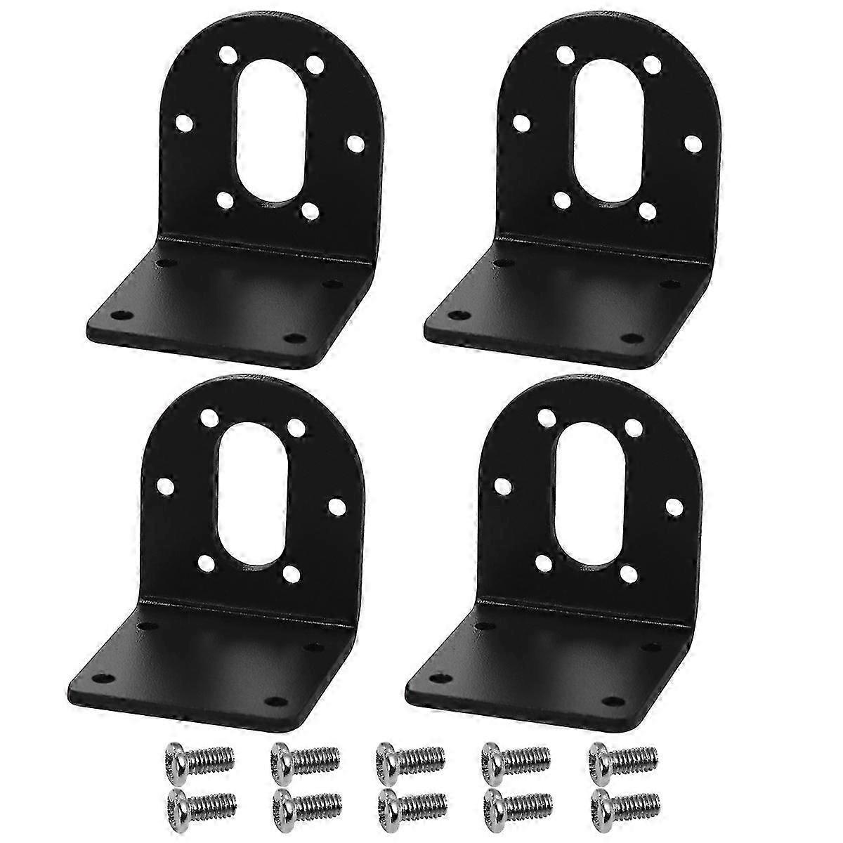 4PCS DC Gear Motors Mounting Bracket Gear Motor Fastener Fixed Seat