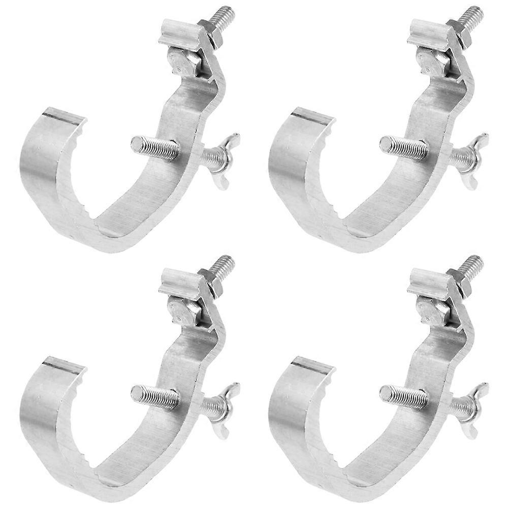Stage Light Clips For Parties Heavy Duty Aluminum Construction Easy Installation 4Pcs