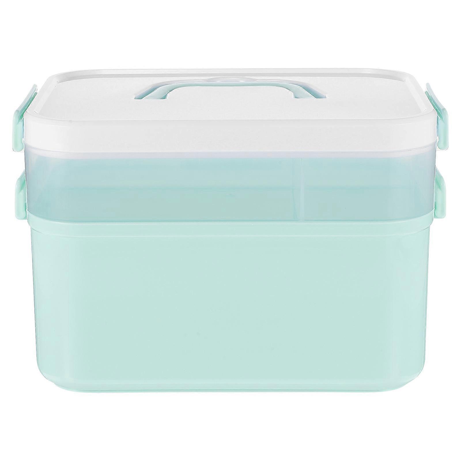 1PC Nail Art Tool Box for Supplies Storage with Nail Polish and Glue Organizer