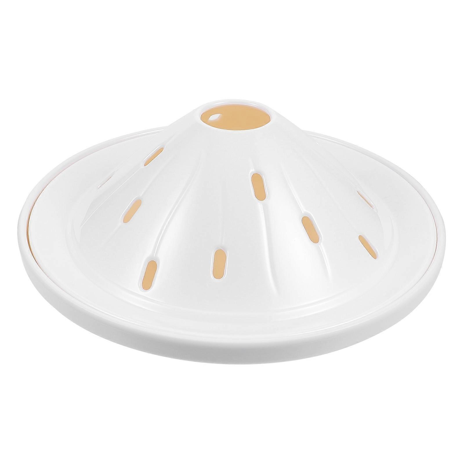 Serving Tray Round 1PC Food Dry Ice Plate Compact Serving Tray 29X29X11.5CM Suitable For Household Users