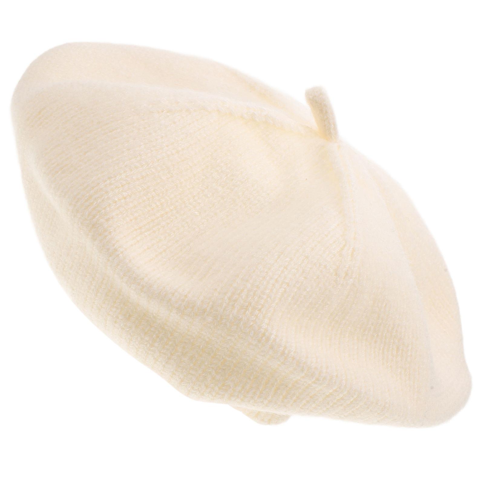 Kids Beret Hat Autumn Winter Spring French Design Round Shape 1Set