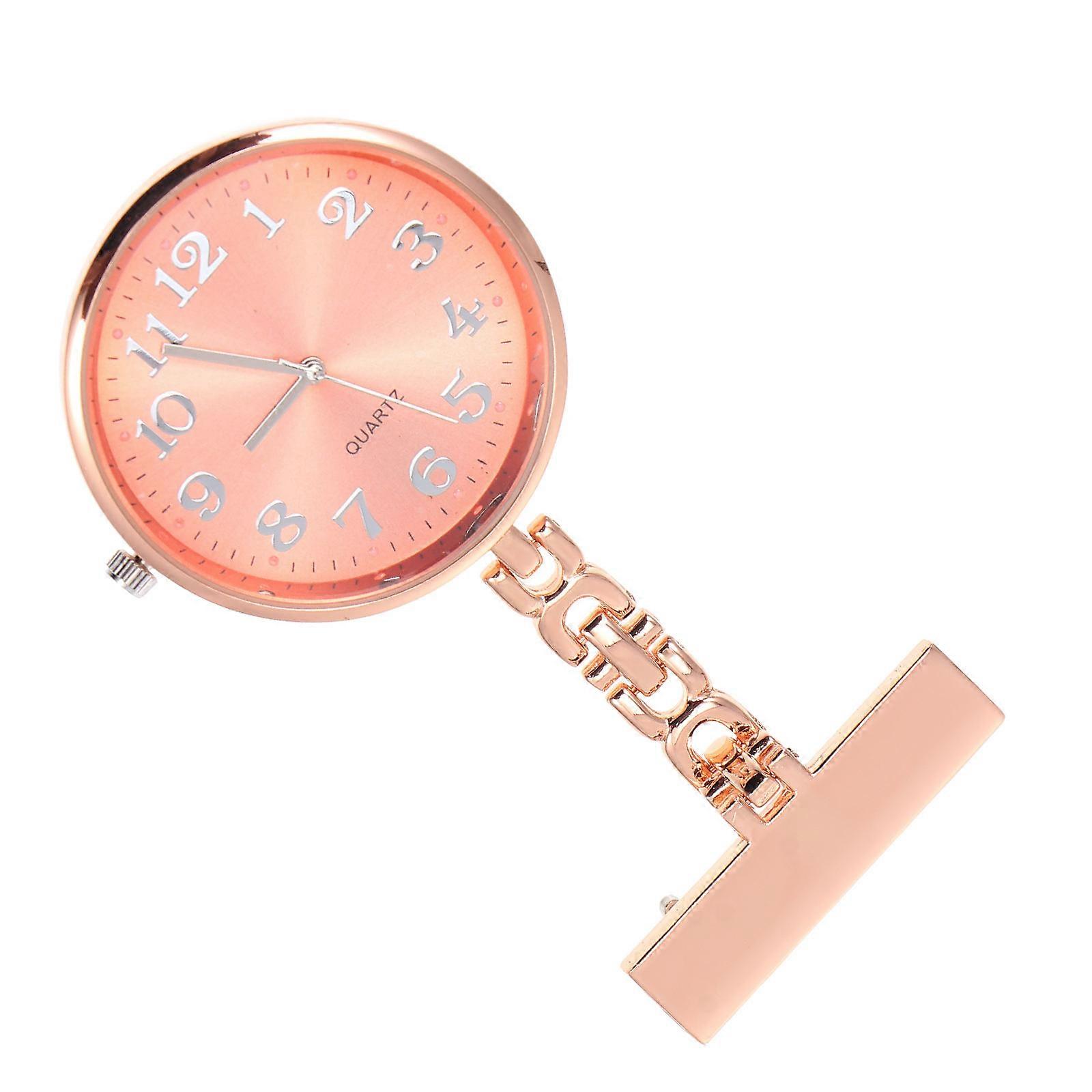 Nurse Fob Watch Stylish Quartz Timekeeping Tool Designed For Doctors 3.1X1.6X0.3in Waterproof 1Pcs
