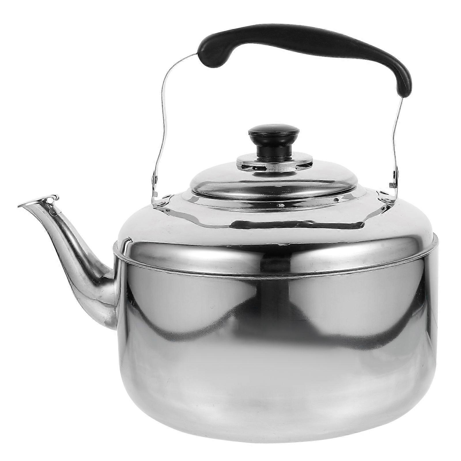 Stainless Steel Whistling Teakettle for Gas & Induction Cookers – Even Heat Distribution, Design for Home Use & Family Gifting