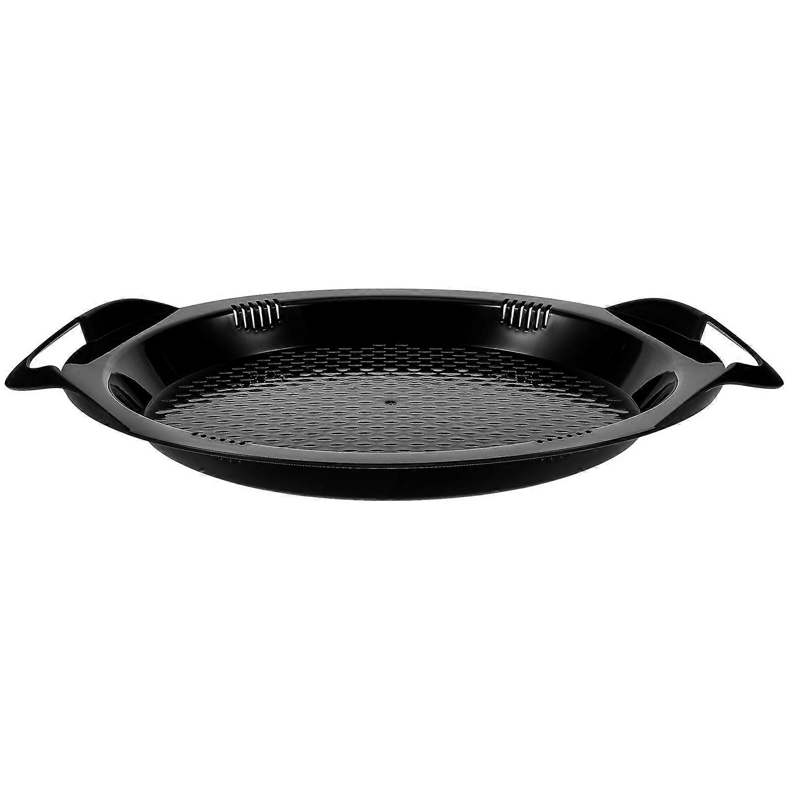 Silicone Mat For Baking Located In Black Color Ideal For Baking Cooking And Steaming Applications 39.00X25.00X3.00CM Size 1Pcs