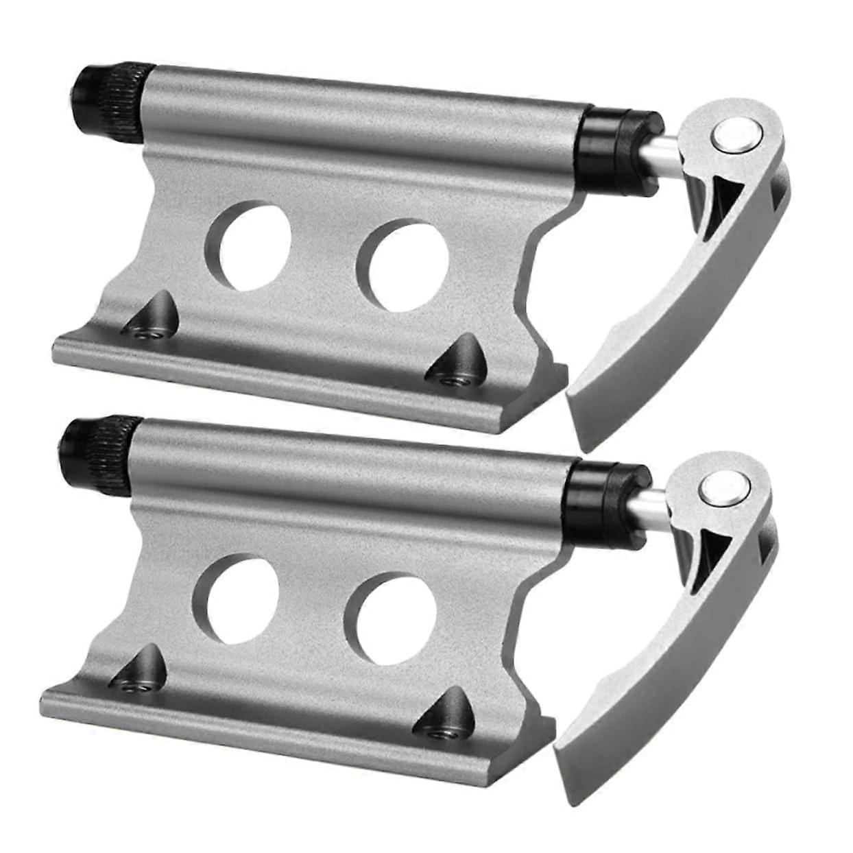 Bicycle Fork Mount 2-Piece Quick-Release Front Fork, Metal, Car Roof Rack Compatible, For Mountain Bikes And Travel