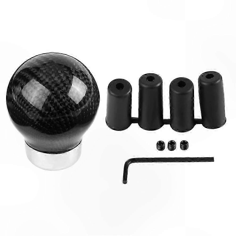 Universal Carbon Fiber Gear Shift Knob for Car Modification