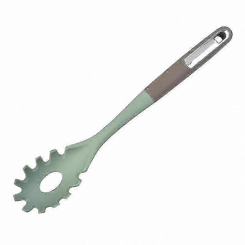 Silicone Dual Color Spatula for Cooking, Non-Stick Kitchen Utensil for Pots, Soup, and Hot Pot Use