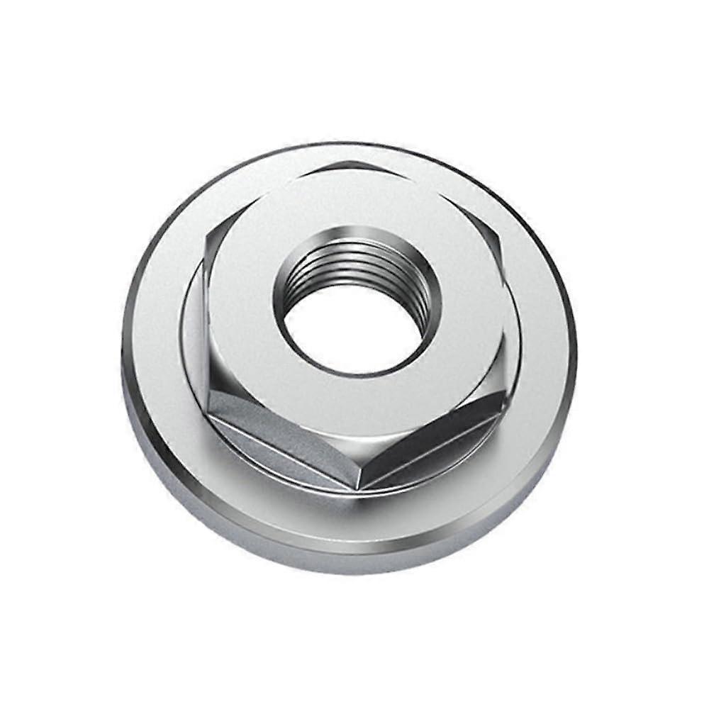 Hexagonal Flange Locking Nut Stainless Steel Replacement Part For 100 Type Angle Grinder 1 Pc
