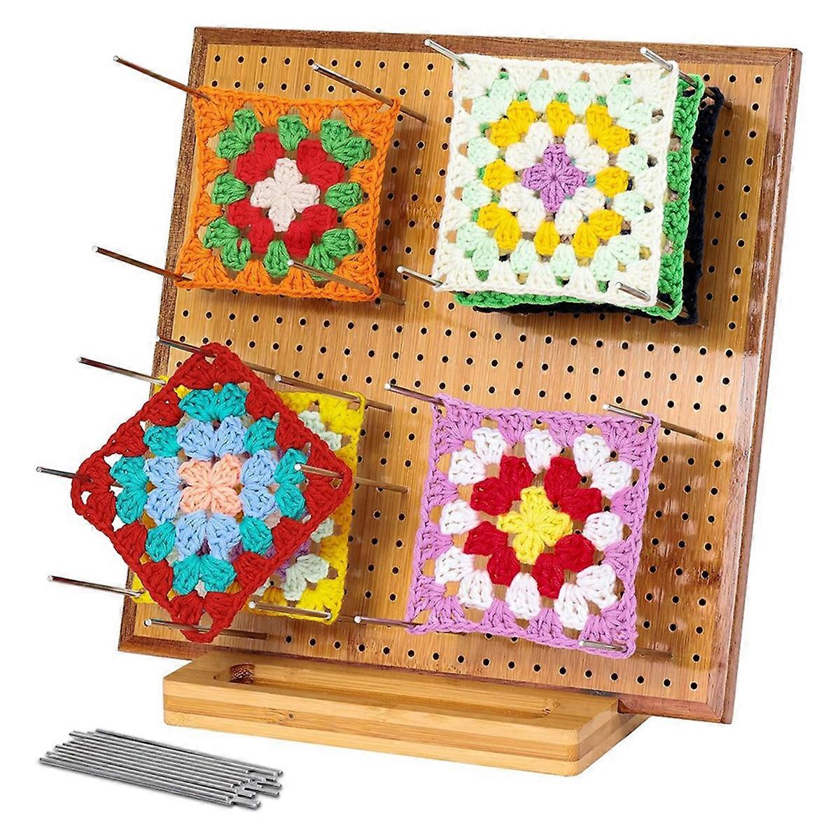 11.8 Inch Crochet Block Board, Block Board for Crochet Knitting